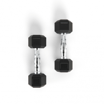 Гантели DFC гексаг. обрезиненная пара DB001-6 кг - 3