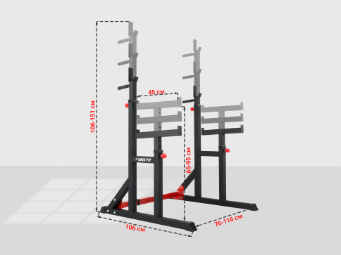 Стойка под штангу UNIX Fit FRAME 220 - 3