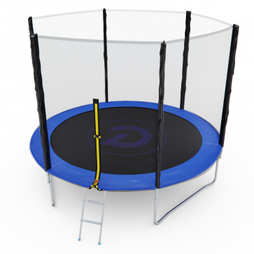 Батут с сеткой DFC PELPO 10ft с лестницей, BLUE - 1